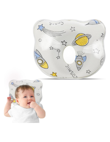 Funda de Almohada Suave Genérico Espacial Algodón 155g