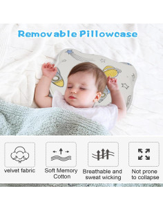 Funda de Almohada Suave Genérico Espacial Algodón 155g 2