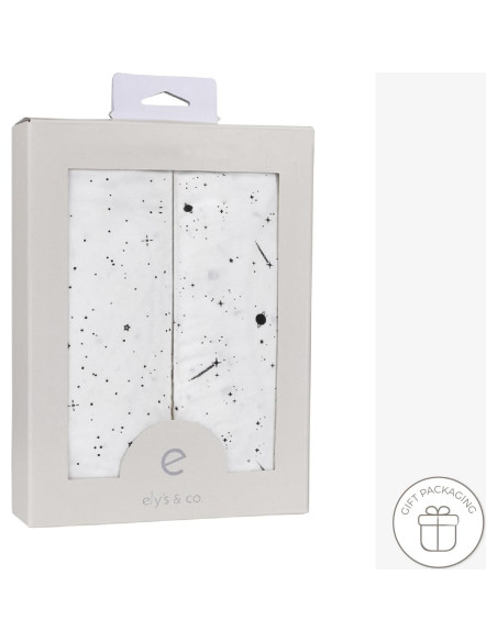 Sábanas de Cuna Ely's & Co. 100% Algodón Jersey 2 Piezas