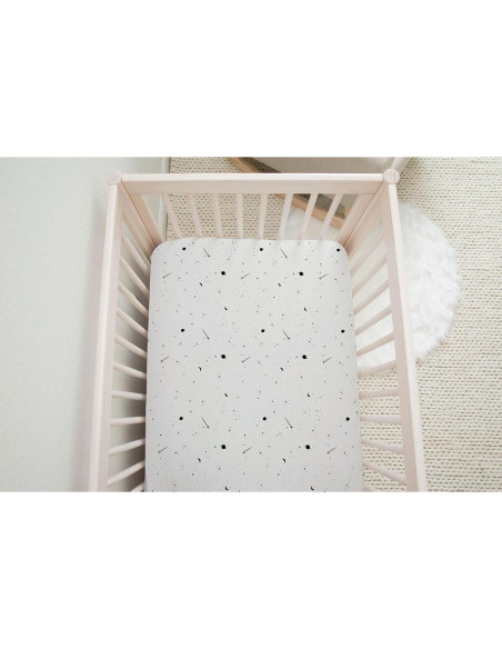 Sábanas de Cuna Ely's & Co. 100% Algodón Jersey 2 Piezas