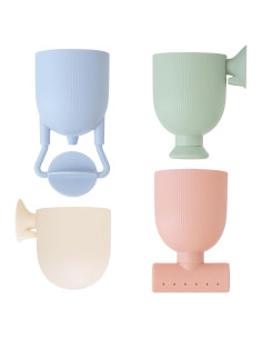 Set de Juguetes de Baño Mushie Pour and Play para Bebés