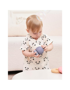 Bata de Kimono para Bebés BINIDUCKLING Muselina Algodón 3-6 Meses 2