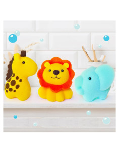 Juego de Esponjas de Baño Spongentle 3 Pack Animales