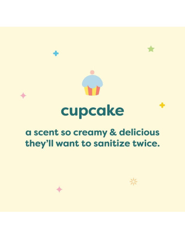 Jabón Espumoso para Niños Babyganics Cupcake 414 ml (2 Unidades)