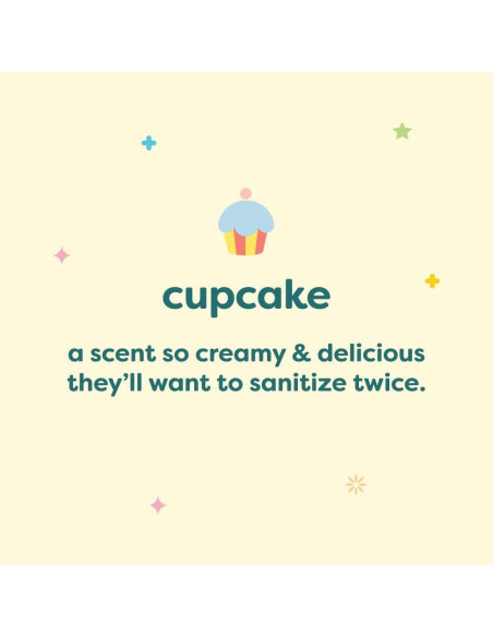 Jabón Espumoso para Niños Babyganics Cupcake 414 ml (2 Unidades)