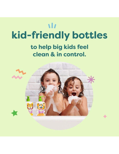 Jabón Espumoso para Niños Babyganics Cupcake 414 ml (2 Unidades)