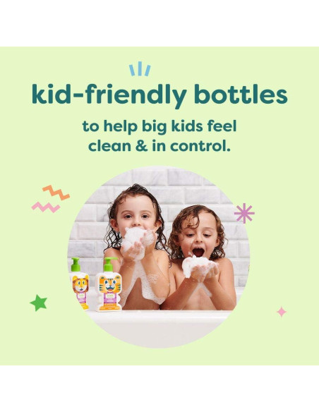 Jabón Espumoso para Niños Babyganics Cupcake 414 ml (2 Unidades)