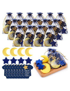 50 Jabones Recuerdo Baby Shower Dansib Luna y Estrella