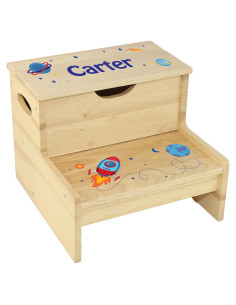 Taburete de Almacenamiento My Bambino Cohete Personalizado