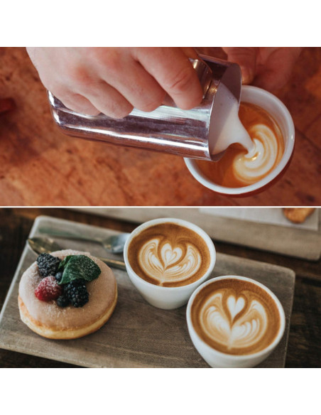 Jarra Espumadora de Leche SIKEMAY 900ml Acero Inoxidable