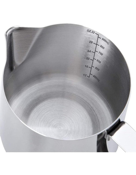 Jarra Espumadora de Leche SIKEMAY 900ml Acero Inoxidable