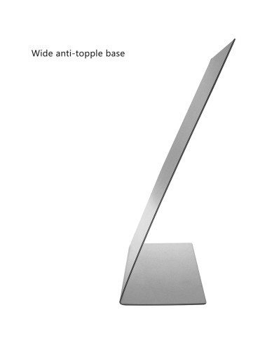 Espejo Acrílico Portátil 21.5 x 28 cm Respaldo Inclinado Marketing Holders