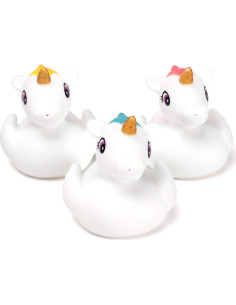 Juguetes de Baño Flotantes Unicornio LIGHTALING - Juego de 4 2