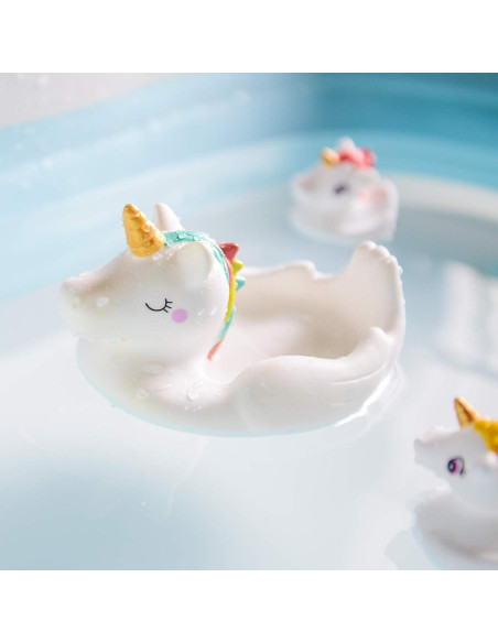 Juguetes de Baño Flotantes Unicornio LIGHTALING - Juego de 4