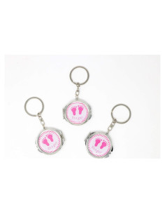 12 Espejos Compactos de Fiesta Baby Shower AmoreCreations