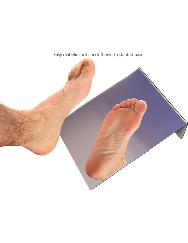 Espejo Acrílico Portátil Soportes de Marketing 8.5" x 11" - Paquete de 4