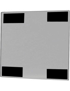 Espejo Acrílico Cuadrado 30.48 cm Marketing Holders con Imán 2