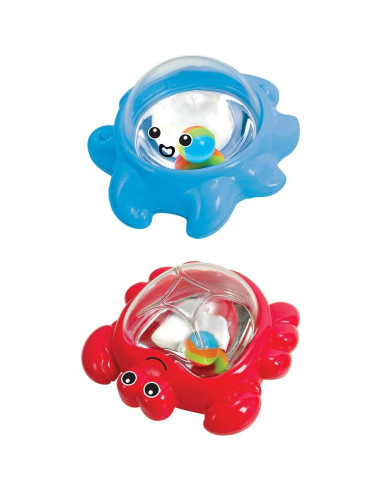 Juguete de Baño Flotante Play Pulpo y Cangrejo 12+ Meses