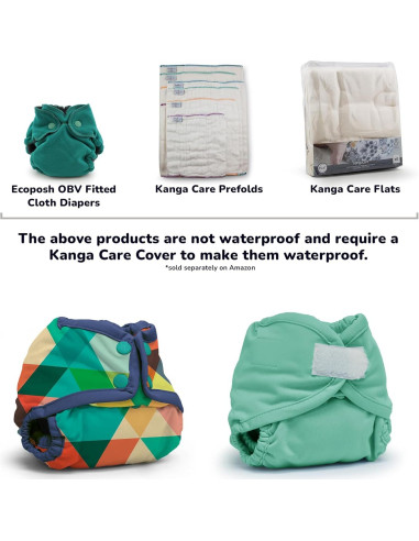 Cubierta de Pañal de Tela Kanga Care Rumparooz Recién Nacido 1.8-6.8 kg