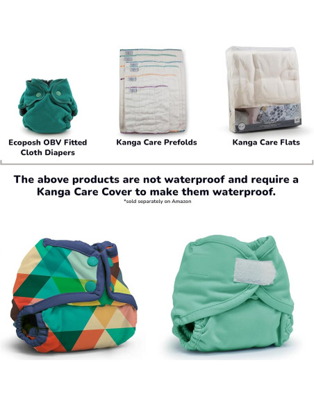 Cubierta de Pañal de Tela Kanga Care Rumparooz Recién Nacido 1.8-6.8 kg