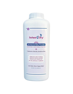 Polvo para Bebés Natural 283.5 g - Libre de Talco y Fragancia