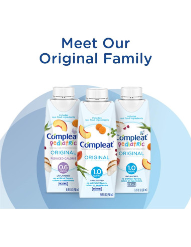 Fórmula de Alimentación por Sonda Compleat Nestlé 1.0mL 24 Unidades