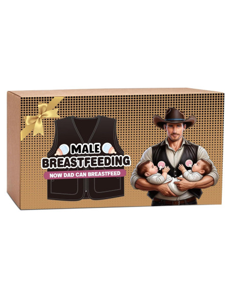 Camisa de Mezclilla Milker Masculina para Papás - Regalo Divertido