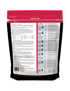 Reemplazo de Leche Grado A Ultra 24 Monster Pets 1.81kg 2