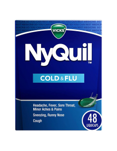 VICKS NyQuil 48 LiquiCaps Alivio Nocturno Resfriado y Gripe