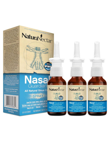 Spray Nasal NaturaNectar con Propóleos Brasileños 3 Paquete