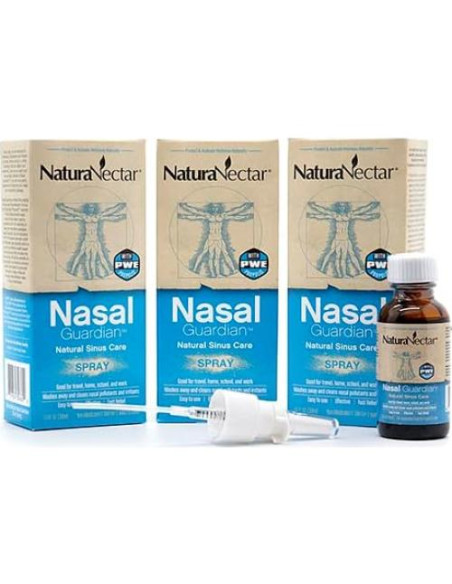Spray Nasal NaturaNectar con Propóleos Brasileños 3 Paquete