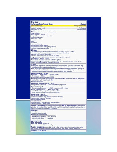 Vicks NyQuil SEVERE 2x355 mL Alivio Resfriados y Gripe Sabor Baya