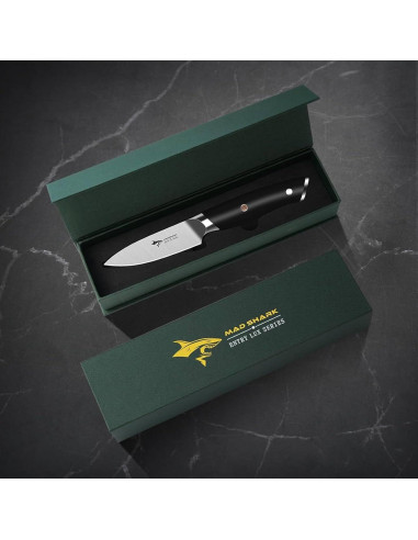 Cuchillo de Pelar MAD SHARK 3.5" Acero Inoxidable Ergonómico