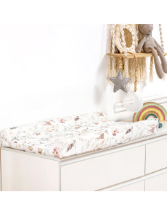 Funda de Cambiador GRSSDER Jersey Ultra Suave Rosa Blush - Set 2 Piezas 2