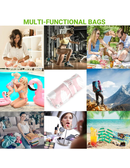 Bolsa Húmeda Reutilizable Visesunny 30x36cm con Cremallera