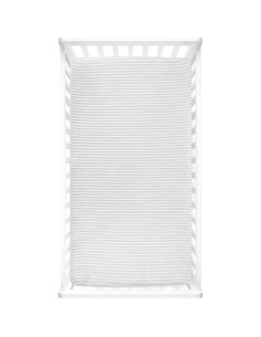 Sábana Ajustable Acolchada Lush Decor para Cuna 132x71cm Gris 2