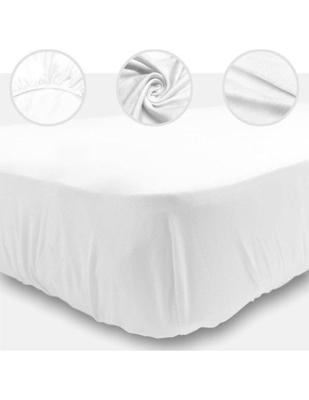 Sábana de Cuna Ajustable Hwmmbh Dragones 132x71cm Suave