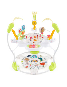 Saltador para Bebés BABY JOY con Música y Asiento Giratorio 360