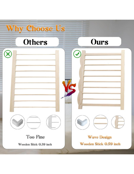 Parque Infantil de Madera KOCINI 119.4x157.5x61 cm Ajustable