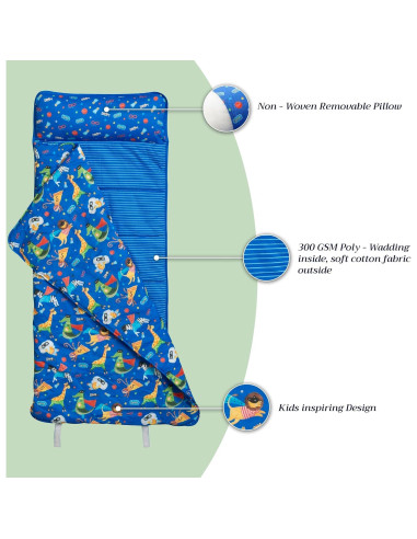 Colchoneta para Niños Maison d'Hermine Superhéroe 139.7x68.6cm