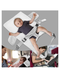 Cama de avión portátil LoTanop para bebés 1-12 meses