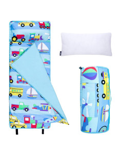 Colchoneta de Siesta Wildkin Microfibra 127x51 cm con Almohada