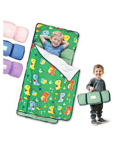 Colchoneta Ligera PRIMLECT para Niños 129.5x55.9cm con Almohada