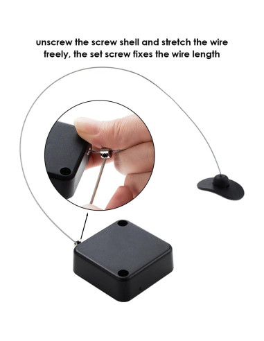Cuerda Retráctil I3C para Control Remoto 2M - 2 Pcs
