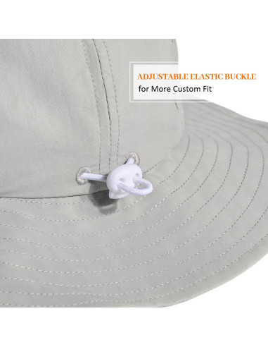 Sombrero de Sol Impermeable UPF 50+ para Niños Verde 2-4T