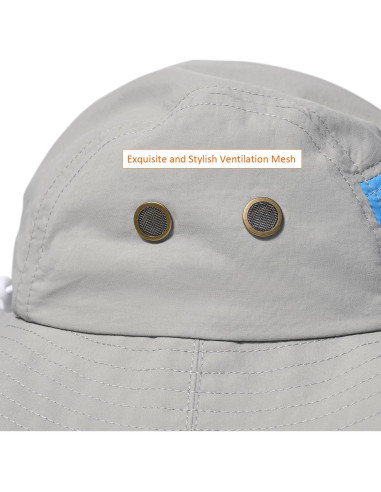 Sombrero de Sol Impermeable UPF 50+ para Niños Verde 2-4T