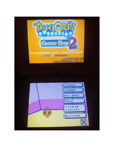 Videojuego Tamagotchi Connexion Corner Shop 2 Nintendo DS