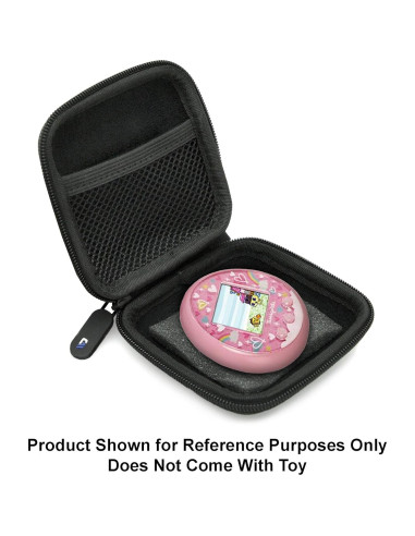 Funda de Viaje Rosa CASEMATIX para Tamagotchi On - Compacta y Protectora