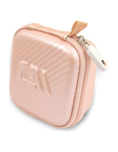 Funda de Transporte Rosa Oro CASEMATIX para Tamagotchi On