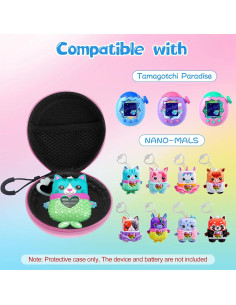 Funda EVA FIOPAZ para Tamagotchi Paradise y NANO-MALS Rosa 2
